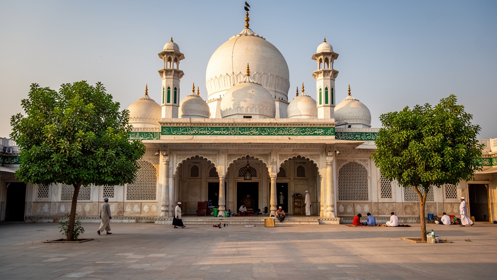 Dargah Char Qutub Sufi shrine with domed architecture